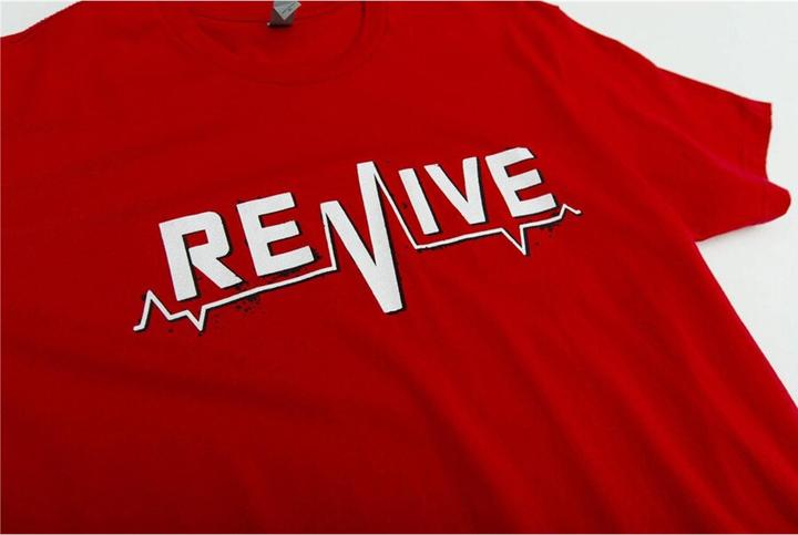 Actual product image Revive OG Red Lifeline T-Shirt (L)