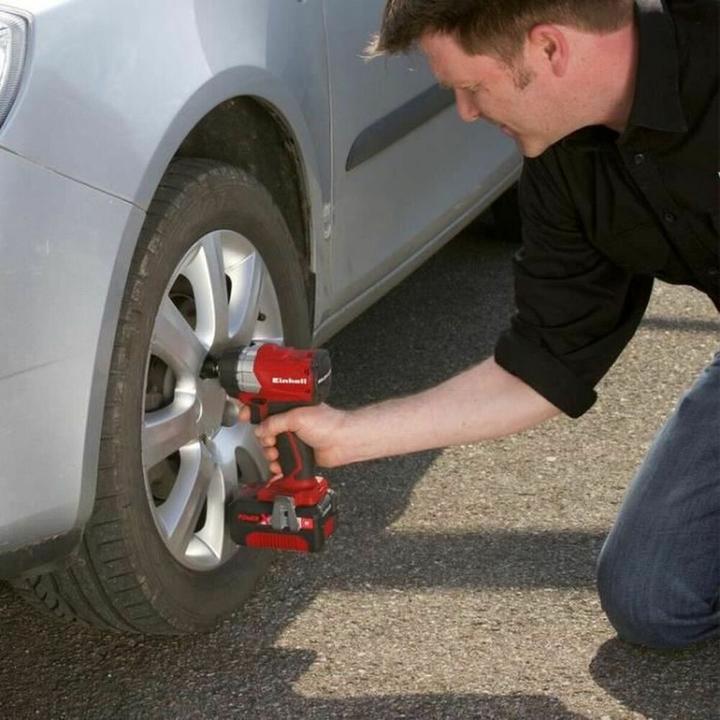 Actual product image Einhell Battery impact wrench TE-CW 18 Li BL (Rechargeable battery operated)