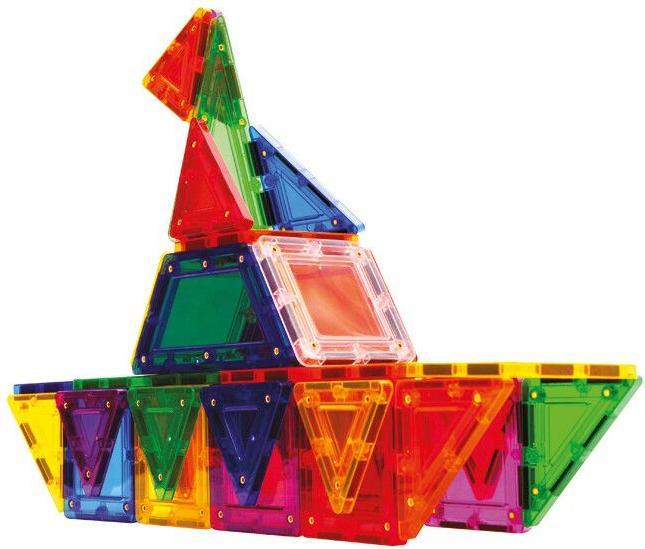 Actual product image Maki Tileblox - Rainbow 42 pcs set (912-1030004)