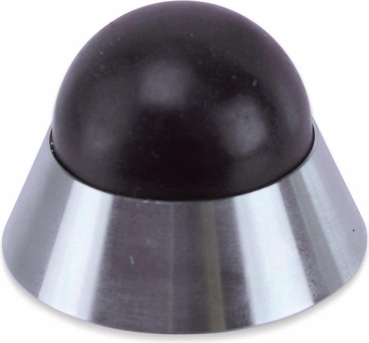 Actual product image Eneroid Stainless steel door stop, wall mounted, Ø 40 mm, height 30 mm