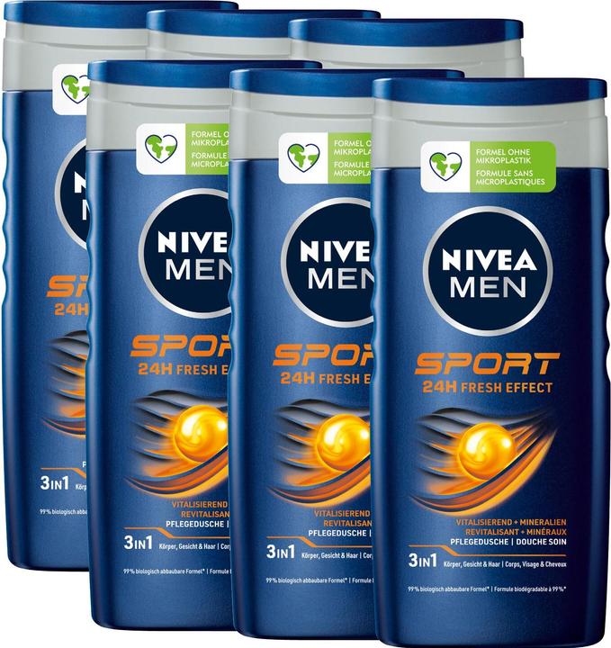 Actual product image NIVEA MEN Pflegedusche Sport (250 ml)