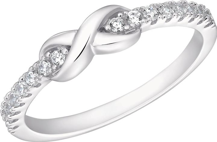 Immagine prodotto S.Oliver Anelli da donna, Argento 925, Zirconi (sintetici) | Infinito (54, 925 Argento)