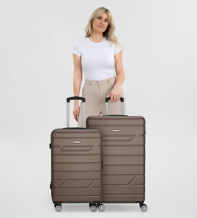 Actual product image Nowi Bergamo 4 wheel suitcase set 2-piece (158 l, XL (from 140l))