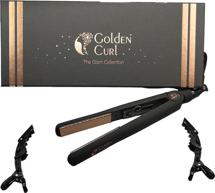 Actual product image Golden Curl GL 829 Straightener, Rose Gold (Straightening iron)