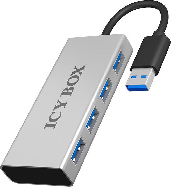 Raidsonic IB-AC6104 4 nouveaux périphériques USB 3.0 (USB-A, 4 Ports)