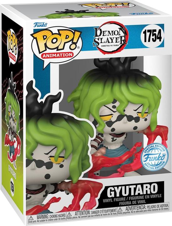 Actual product image Funko POP! animation 1754 Demon Slayer Gyutaro (Blood Attack) Special Edition