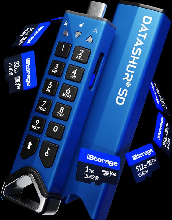 Produktbild iStorage datAshur SD Single Pack (USB-C 3.2 Gen 1)