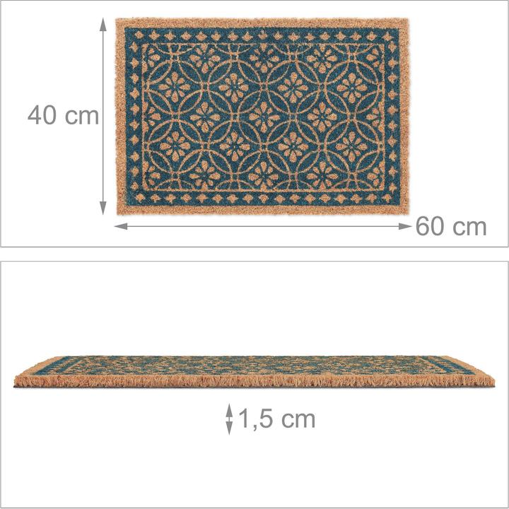 Actual product image Relaxdays Fussmatte (60 x 40 x 1.5 cm)