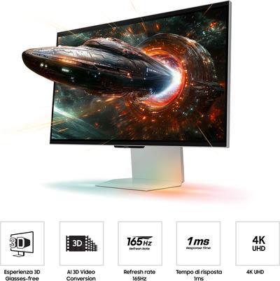 Actual product image Samsung Odyssey 3D - G90XF (3840 x 2160 Pixels, 27")