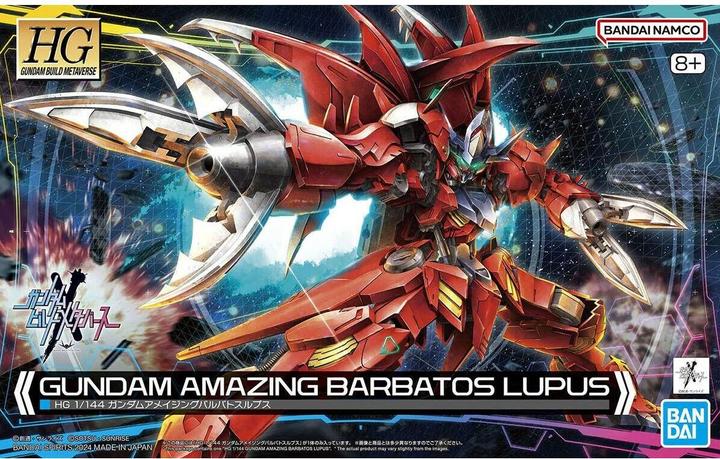 Produktbild Bandai GUNDAM - HG 1/144 Gundam Amazing Barbatos Lupus - Model Kit