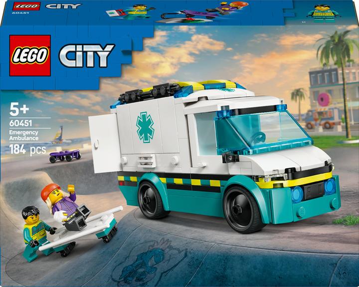 Produktbild LEGO Rettungswagen (60451, LEGO City)