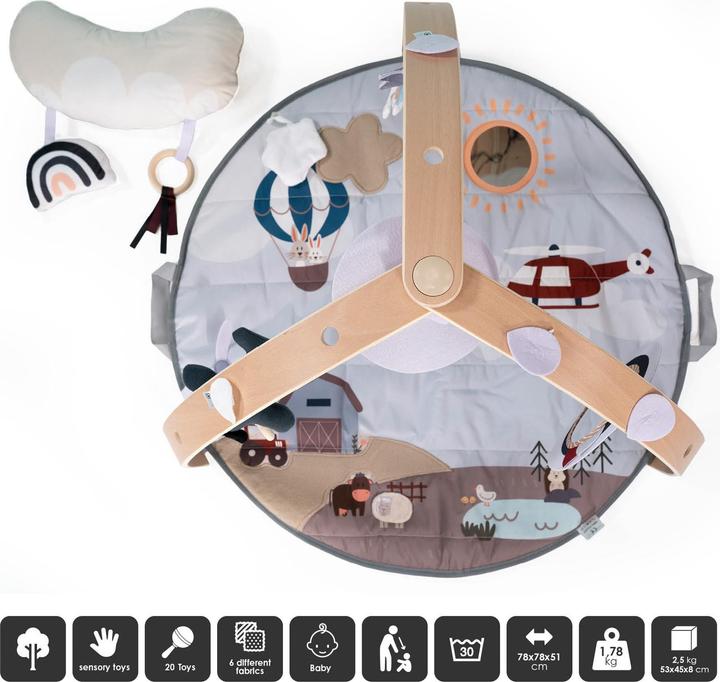 BabyGo Bianca Sky play mat