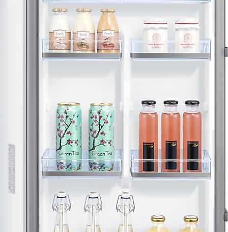 Actual product image Samsung RR39M71357F/EG RR7000, Refrigerator, Refined Steel,185 cm, 387 ℓ (387 l)