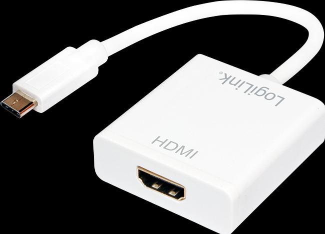 Produktbild LogiLink USB Typ-C zu (HDMI, 4.50 cm)