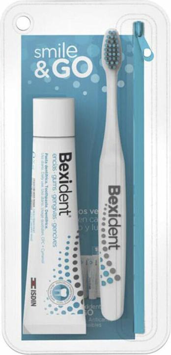 Actual product image Isdin Bexident Gums Travel Kit Toothpaste 25ml with Toothbrush (25 ml)