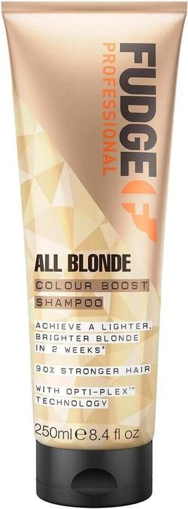 Actual product image Fudge All Blonde Colour Boost Shampoo 250ml (250 ml, Liquid shampoo)