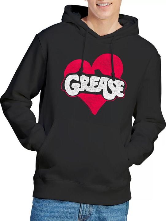 Immagine prodotto Grease Felpa con Cappuccio Cuore Uomo (L)