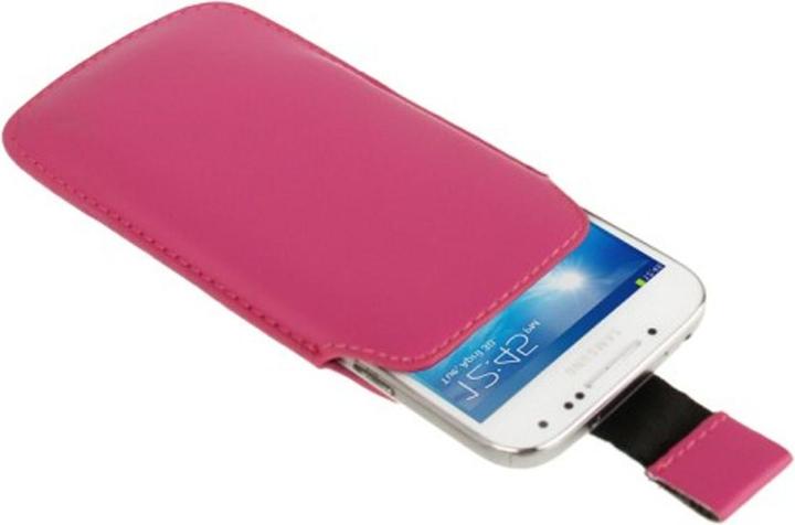 Produktbild König Design Handyhülle Tasche Slide Hülle Pink (Apple iPhone 5c, Apple iPhone 5)