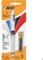 Produktbild Bic 4 Colours Kugelschreiber/Bleistift (White, 1 x)