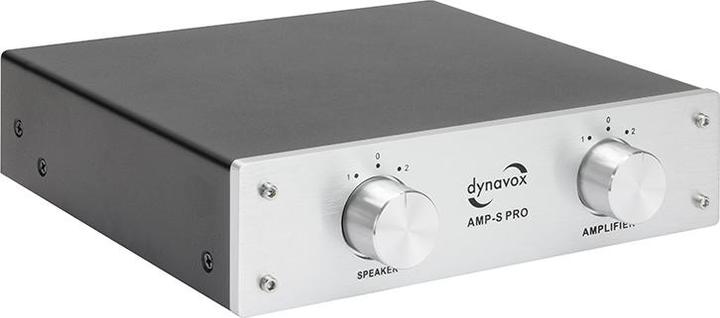 Actual product image Dynavox Amplifier boxesSwitch AMPS PRO silver