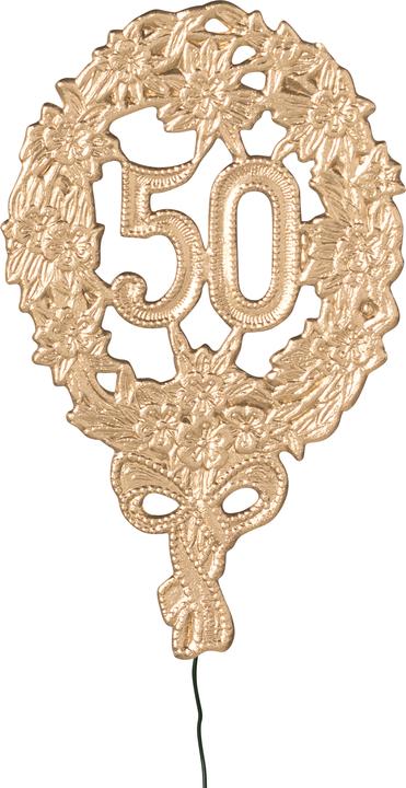 Produktbild Demmler Zahl ”50” Gold