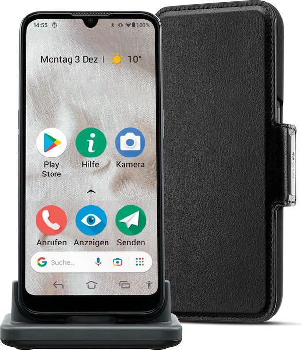 Doro 8100 Plus ohne Netzteil (32 GB, Schwarz, 6.10", Single SIM, 17 Mpx, 4G)