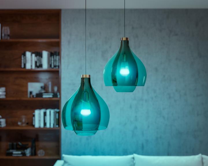 Immagine prodotto Philips Hue White & Color Ambiance BT (E27, 9 W, 1100 lm, 2 x, F)
