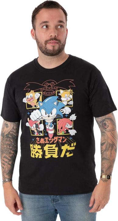 Immagine prodotto Sonic The Hedgehog Maglietta Giapponese Uomo (L)