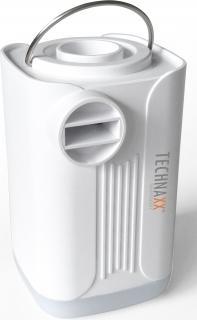 Actual product image Technaxx Mini rechargeable air pump with LED light