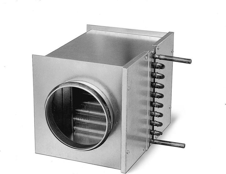 Image du produit Helios WHR 160 Batterie de chauffage à eau chaude pour tubeD160 mm 9481