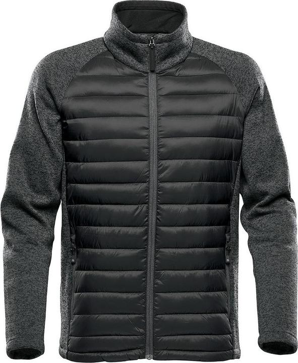 Heather grey, Black