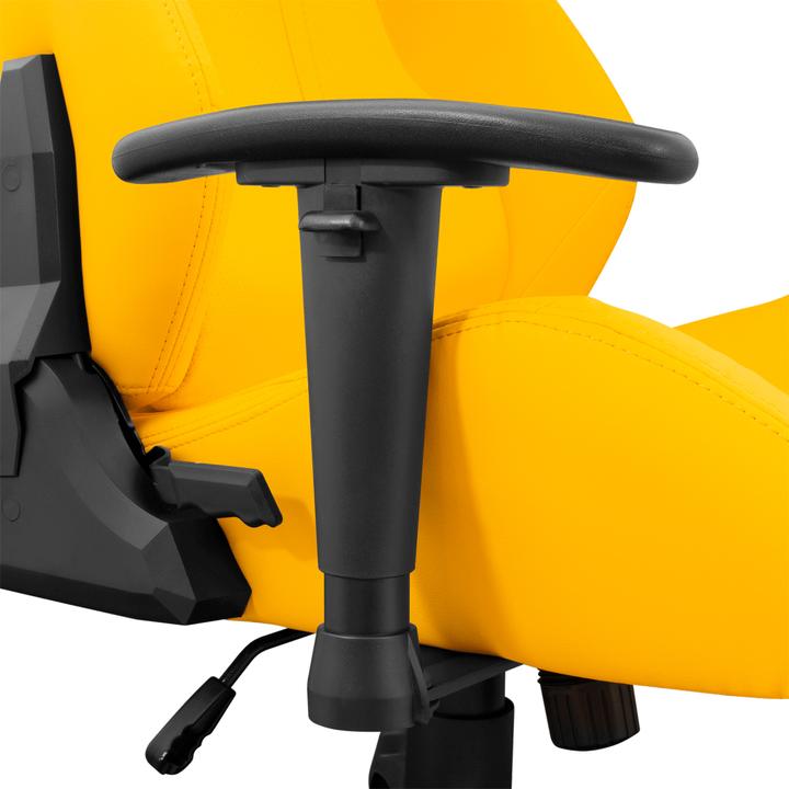 Actual product image White Shark Gaming chair Monza-Y Gaming Chair, Yellow