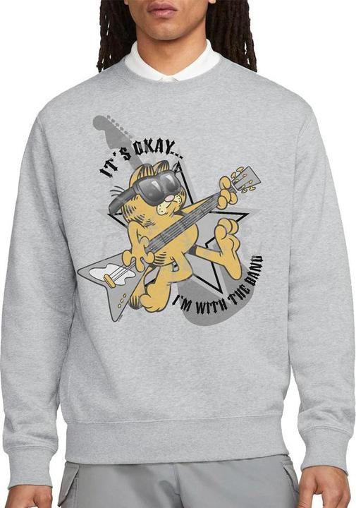 Immagine prodotto Garfield I'm with the Band Felpa Adulto Unisex (L)