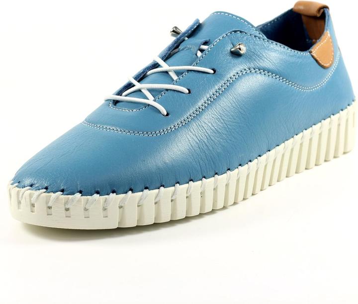 Actual product image Lunar Womens/Ladies Flamborough Leather Shoes (40)
