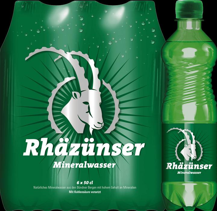 Actual product image Rhäzünser Mineral water (6 x 50 cl)