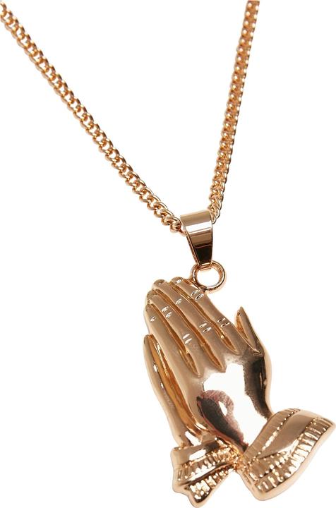 Produktbild Urban Classics Pray Hands Necklace (60% Zink, 40% Eisen)