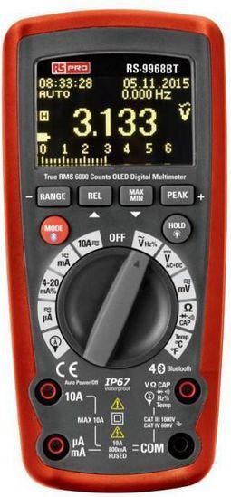 Actual product image Rs Pro DT-9968BT Professional True RMS Digital (CAT III, CAT IV)