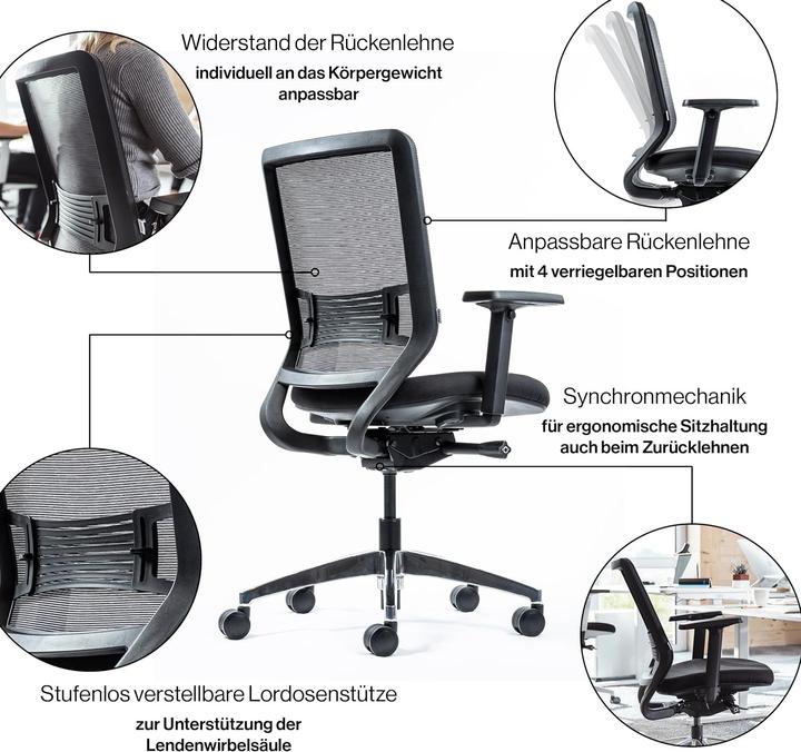 Image du produit Yaasa Chaise Classic - Noir