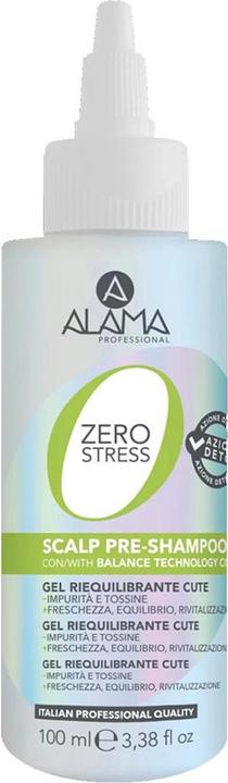 Actual product image Alama Professional Skin Balancing Pre-Shampoo Gel 100ml (100 ml, Liquid shampoo)