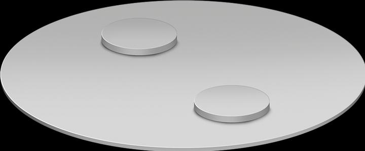 Actual product image LogiLink Smoke detector mounting set Ø4 cm, magnetic