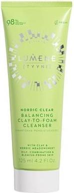 Actual product image Lumene Nordic Clear Tyyni Balancing Clay-to-Foam Cleanser 4.2 oz (Foam)