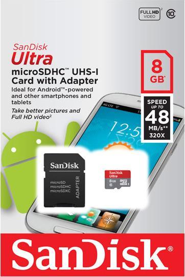 Immagine prodotto SanDisk Ultra (128 GB, SDXC, U1, UHS-I)
