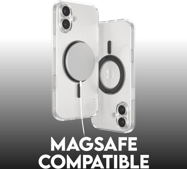 Produktbild PanzerGlass CARE Feature Case Kickstand & MagSafe iPhone '24 6.7" black (Apple iPhone 16 Plus)