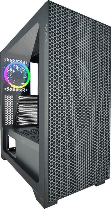 Produktbild Linkworld Hive 450 GAMING Miditower Schwarz RGB retail - Midi/Minitower - ATX (mATX, ITX, ATX, E-ATX)