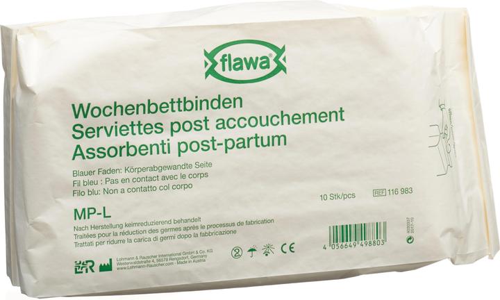Flawa MP-L (10 x, Wochenbettbinden)