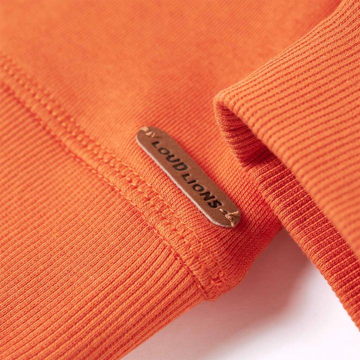 Immagine prodotto VidaXL Felpa da bambino arancione scuro 140,Materiale: 92% cotone (140)