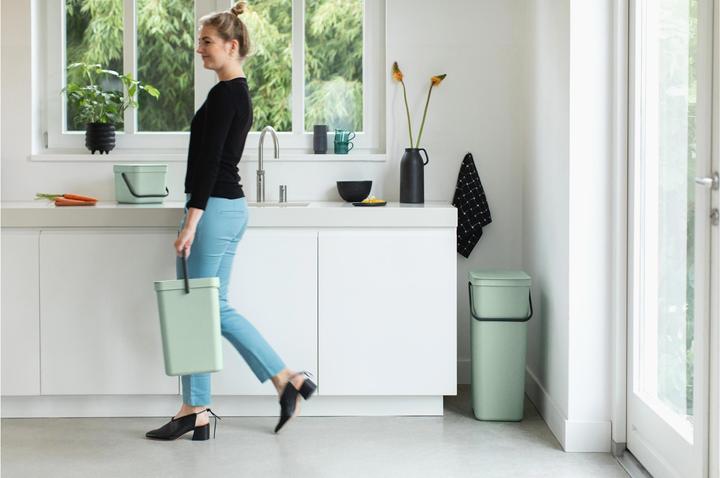 Actual product image Brabantia Compost bucket Sort & Go 6 l, light green (6 l)