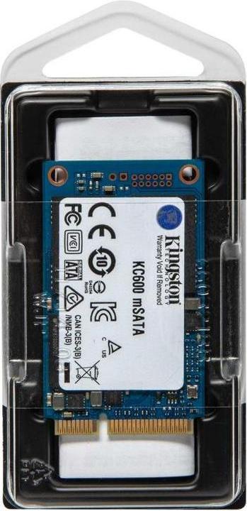 Produktbild Kingston KC600 (256 GB, mSATA)