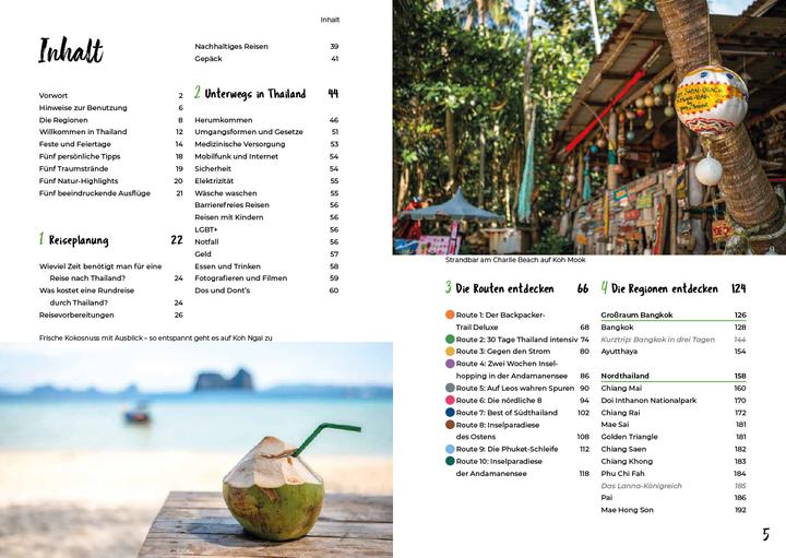 Image du produit Reiserouten durch Thailand: Reiseplanung, Highlights, Inspirationen (Allemand, Vanessa Mosch, Nils Alexander Kemna, 2024)