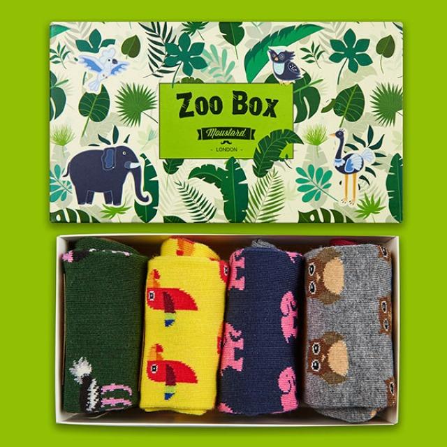 Actual product image Moustard Zoo Box (pack of 4, 41 - 46)